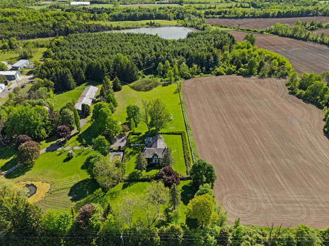 The full country estate from above